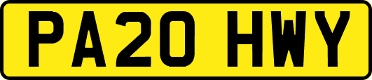 PA20HWY