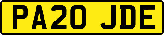 PA20JDE
