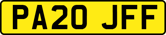 PA20JFF