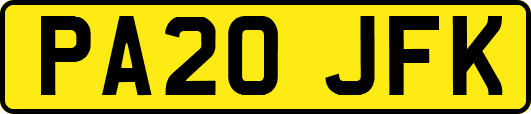 PA20JFK
