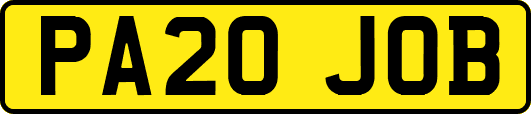 PA20JOB