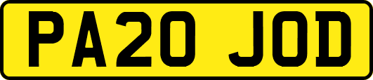 PA20JOD