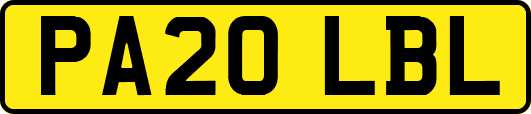 PA20LBL