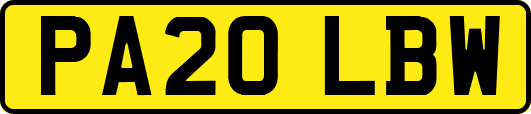 PA20LBW