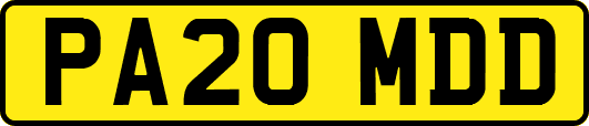 PA20MDD