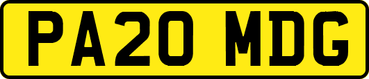 PA20MDG