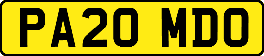 PA20MDO