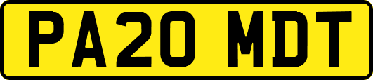PA20MDT