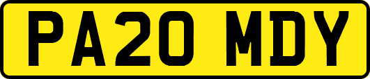 PA20MDY