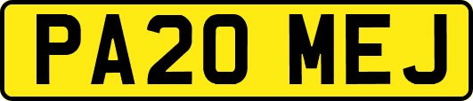 PA20MEJ