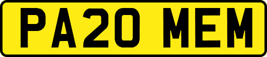 PA20MEM