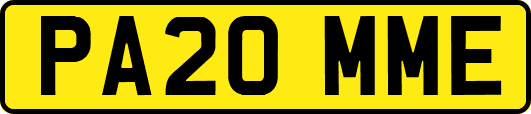 PA20MME