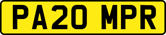 PA20MPR