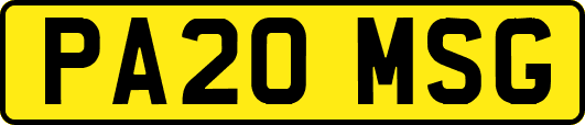 PA20MSG