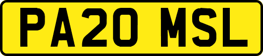 PA20MSL