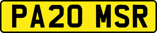 PA20MSR