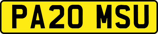 PA20MSU