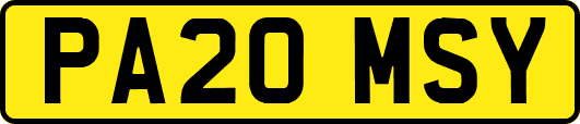 PA20MSY