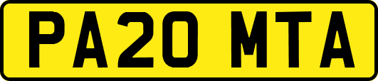 PA20MTA