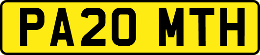 PA20MTH