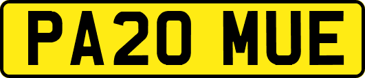 PA20MUE