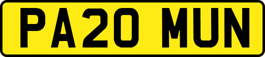PA20MUN