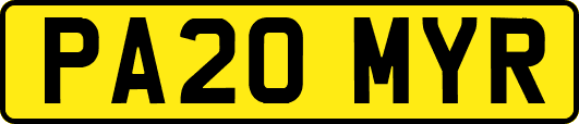 PA20MYR
