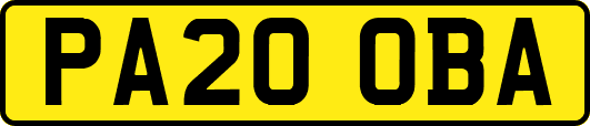 PA20OBA