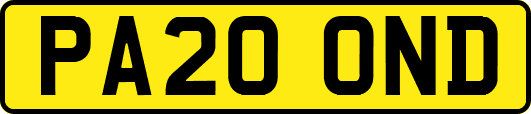 PA20OND