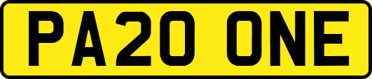 PA20ONE