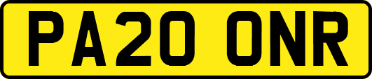 PA20ONR