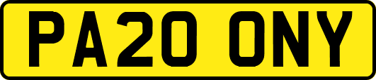 PA20ONY