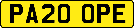 PA20OPE