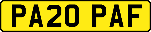 PA20PAF