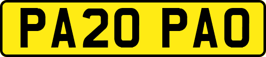 PA20PAO