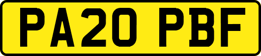 PA20PBF