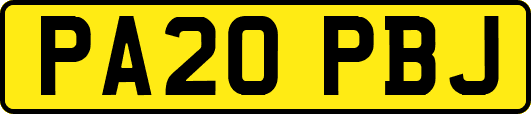 PA20PBJ