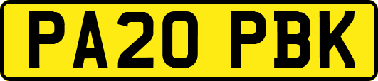 PA20PBK