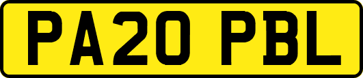 PA20PBL