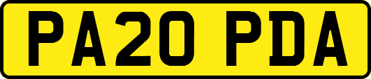 PA20PDA