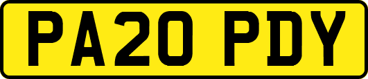 PA20PDY