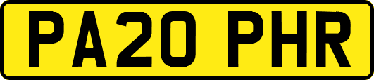 PA20PHR