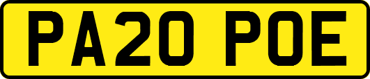 PA20POE