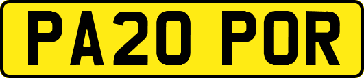 PA20POR