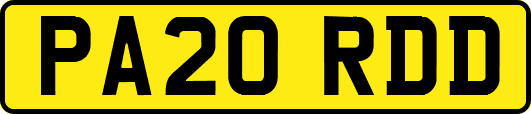 PA20RDD