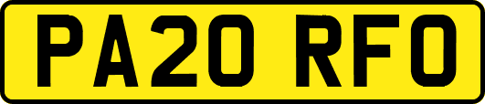 PA20RFO