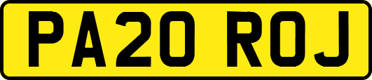 PA20ROJ
