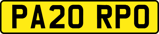 PA20RPO