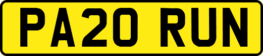 PA20RUN