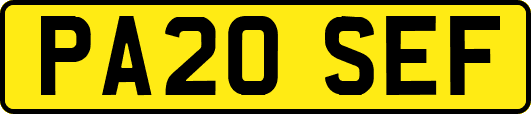 PA20SEF